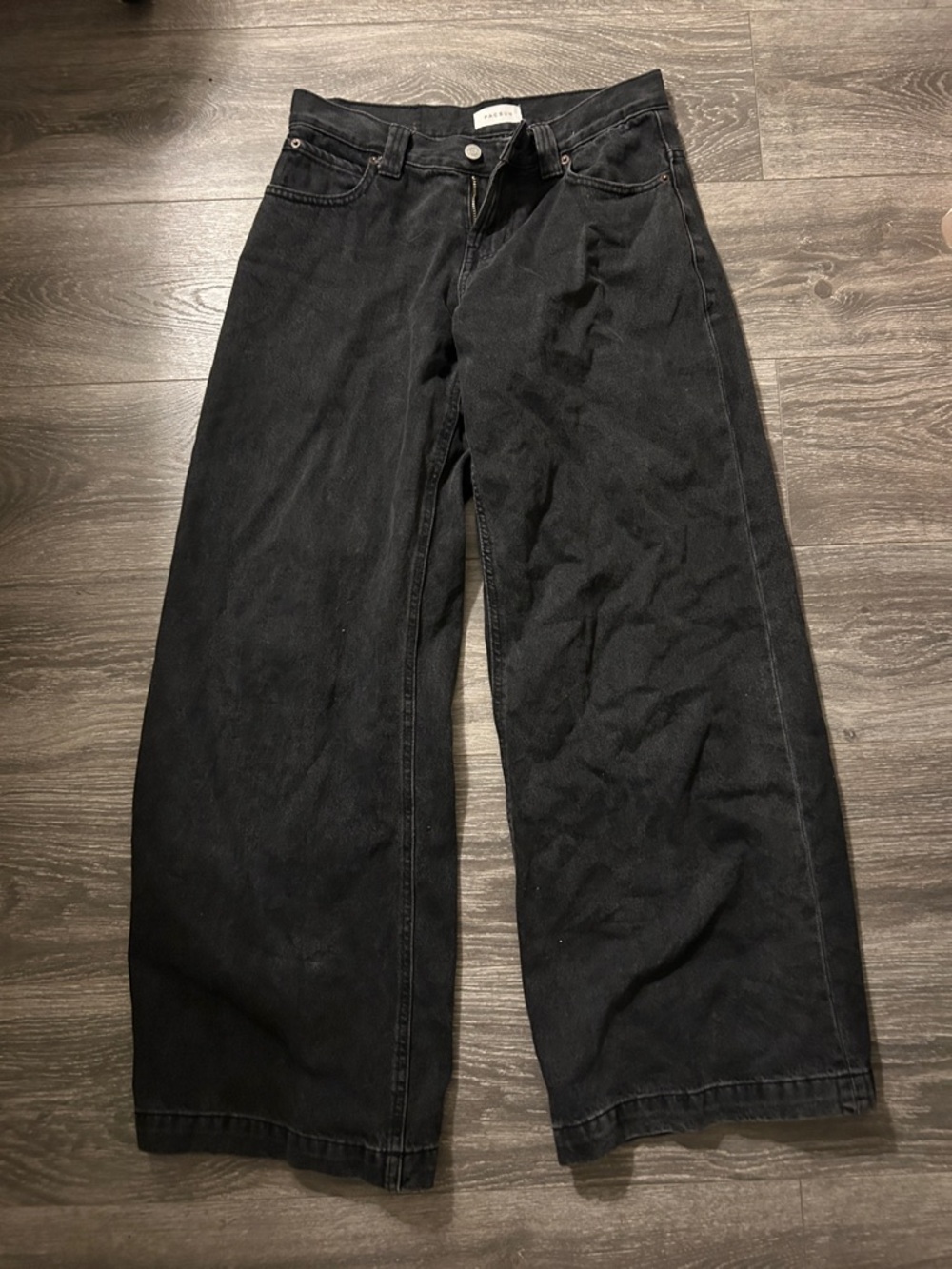 PacSun Black Wide Leg Sloane Black Jeans!